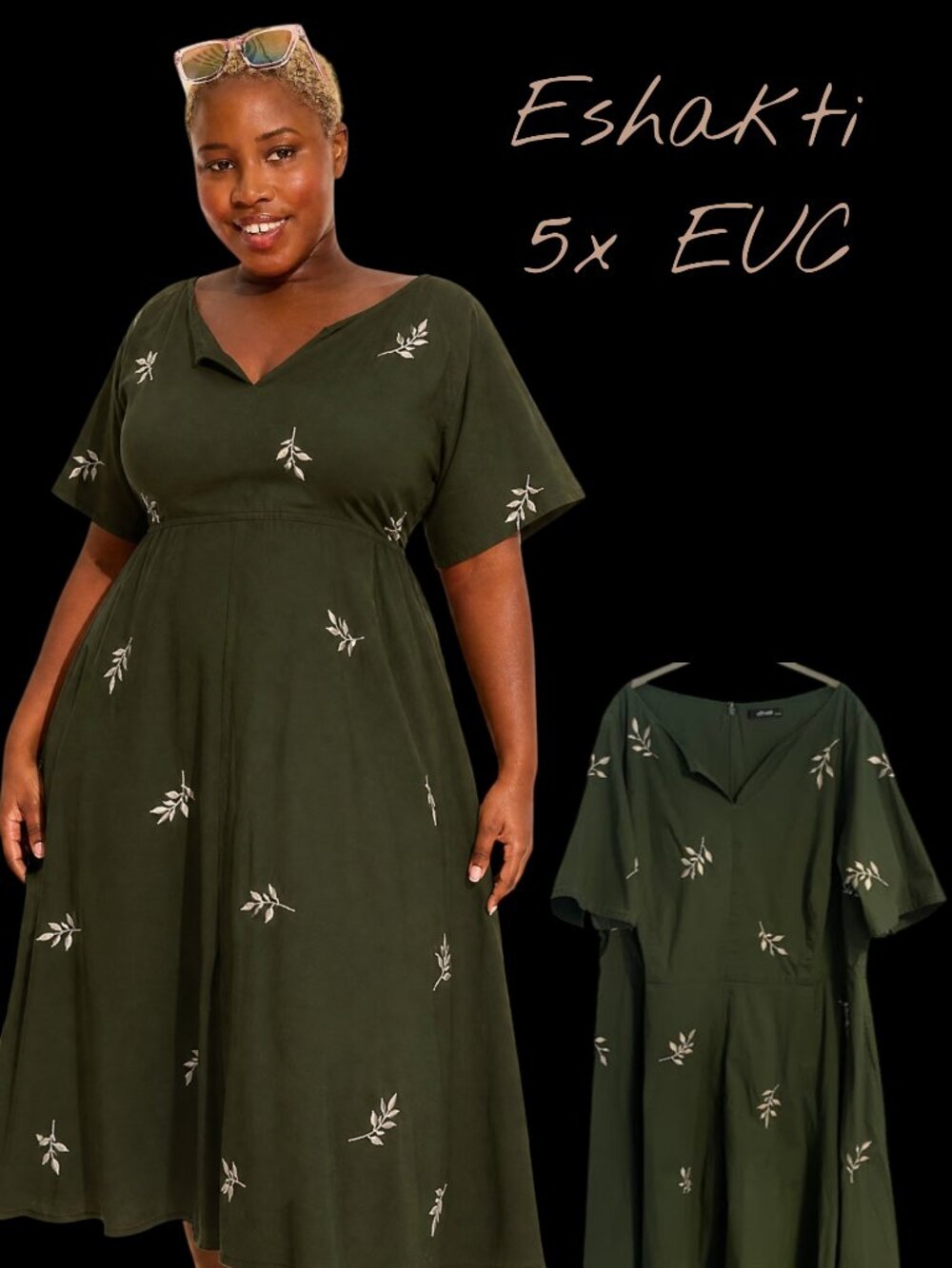Eshakti Fit and Flare Dress